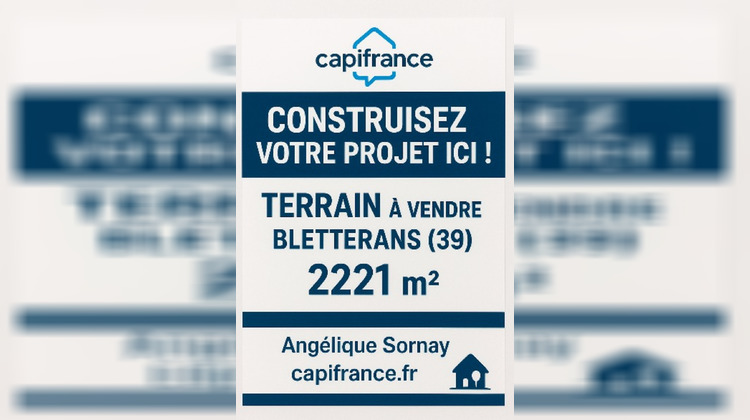 Ma-Cabane - Vente Terrain BLETTERANS, 2221 m²