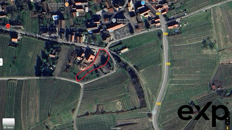 Ma-Cabane - Vente Terrain Blienschwiller, 1015 m²