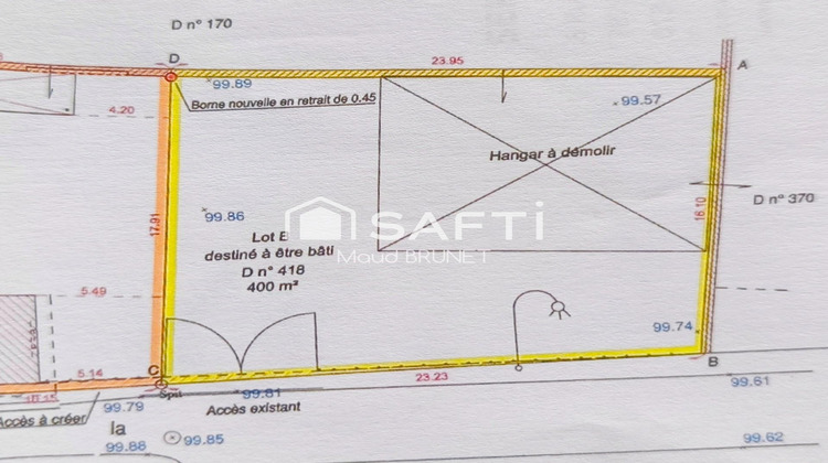 Ma-Cabane - Vente Terrain Boinvilliers, 400 m²
