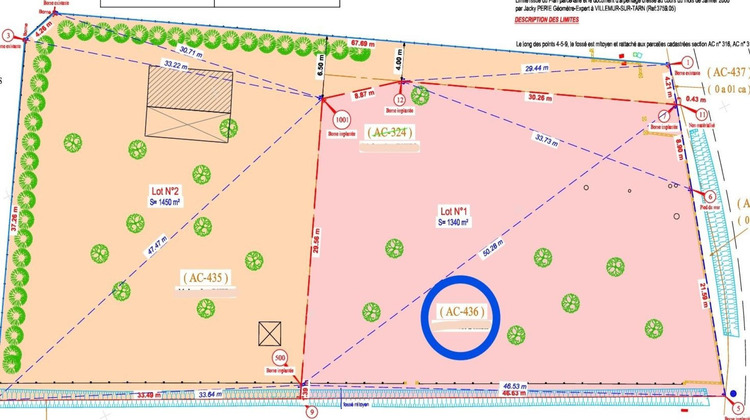 Ma-Cabane - Vente Terrain Bondigoux, 1340 m²