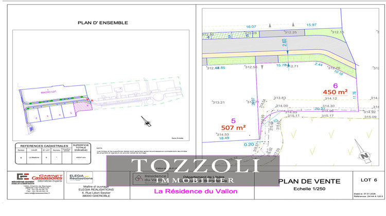 Ma-Cabane - Vente Terrain BONNEFAMILLE, 450 m²