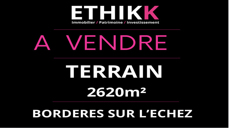 Ma-Cabane - Vente Terrain Bordères-sur-l'Échez, 2620 m²