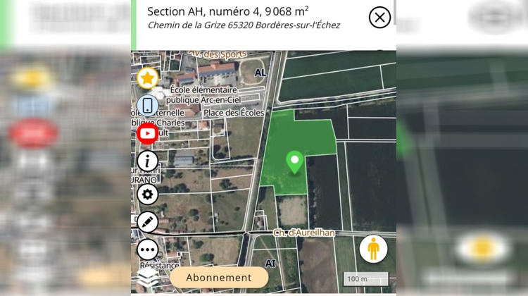 Ma-Cabane - Vente Terrain BORDERES SUR L ECHEZ, 9068 m²