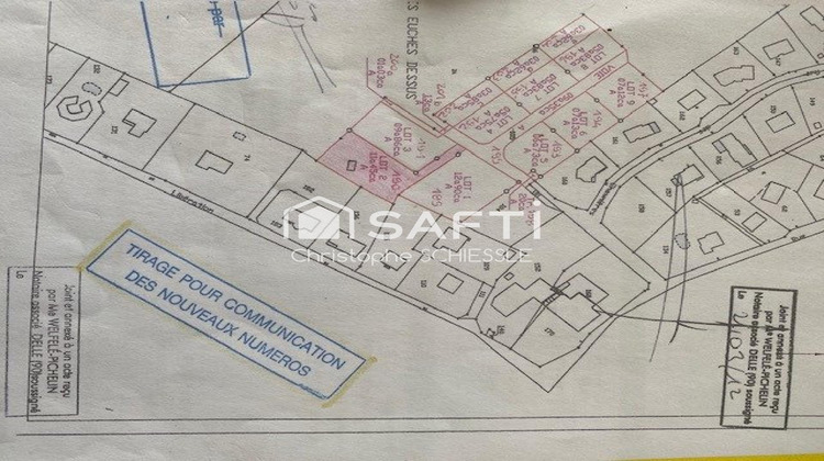 Ma-Cabane - Vente Terrain Boron, 1141 m²