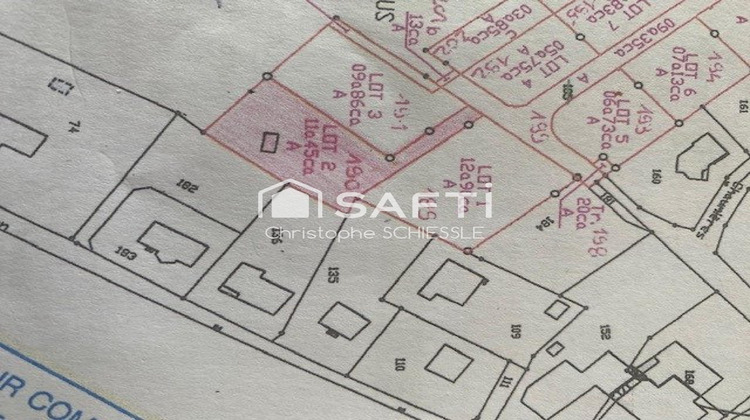 Ma-Cabane - Vente Terrain Boron, 1141 m²
