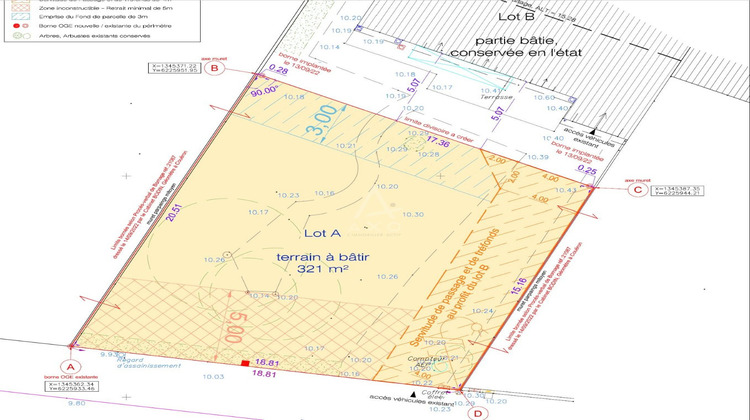 Ma-Cabane - Vente Terrain BOUAYE, 260 m²