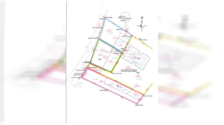 Ma-Cabane - Vente Terrain Bouchy Saint Genest, 2737 m²
