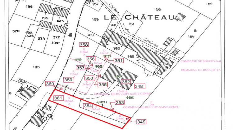 Ma-Cabane - Vente Terrain Bouchy Saint Genest, 1003 m²