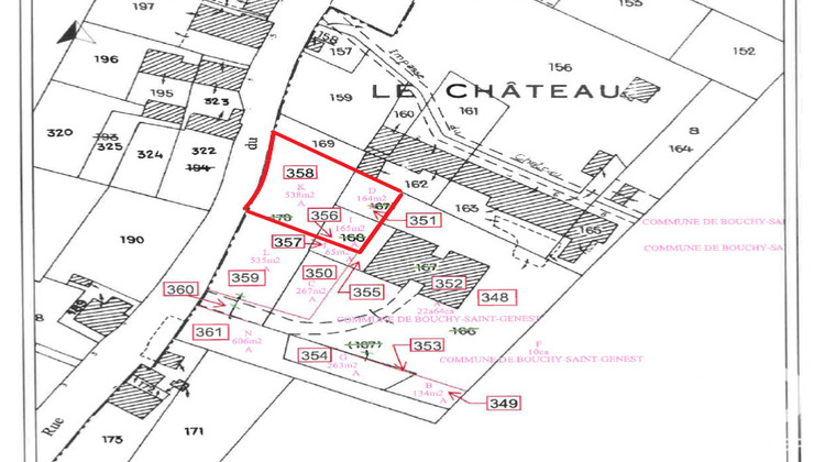 Ma-Cabane - Vente Terrain Bouchy Saint Genest, 1734 m²