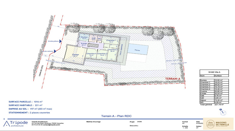 Ma-Cabane - Vente Terrain BOUGIVAL, 1152 m²