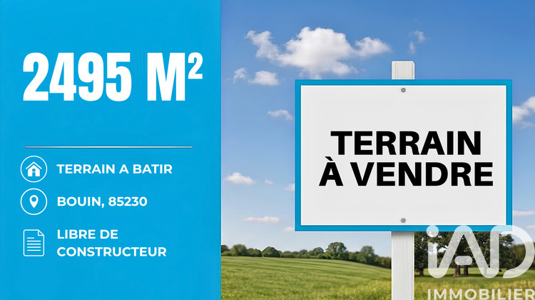 Ma-Cabane - Vente Terrain Bouin, 2495 m²