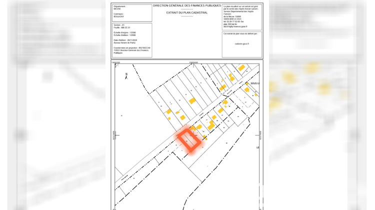 Ma-Cabane - Vente Terrain Bouligny, 1260 m²