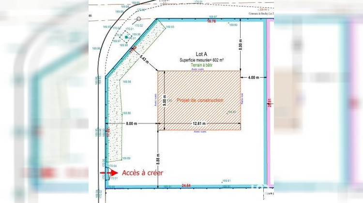 Ma-Cabane - Vente Terrain Boullay-les-Troux, 600 m²