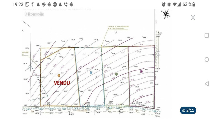 Ma-Cabane - Vente Terrain Boumourt, 1818 m²