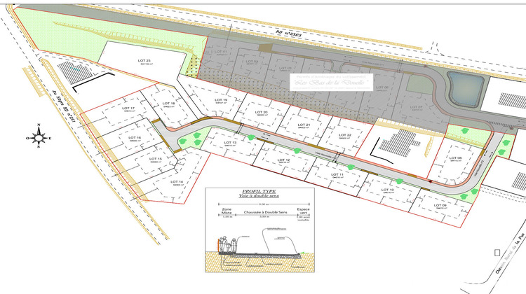 Ma-Cabane - Vente Terrain Bourg, 715 m²