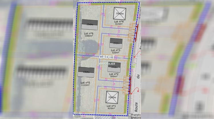 Ma-Cabane - Vente Terrain Bourguenolles, 500 m²