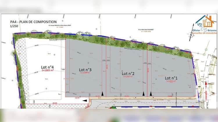 Ma-Cabane - Vente Terrain Bourret, 1865 m²