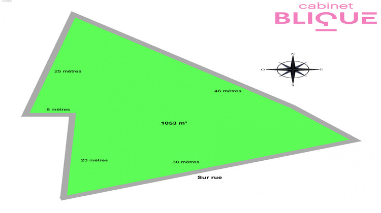 Ma-Cabane - Vente Terrain Bouxières-aux-Dames, 1053 m²