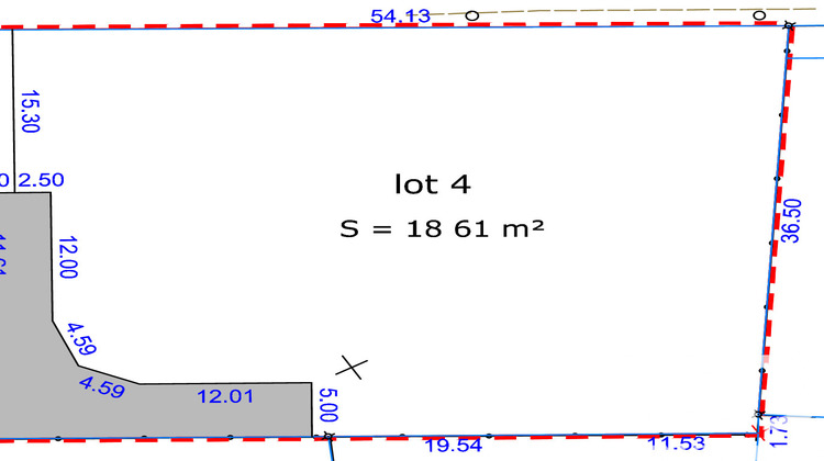 Ma-Cabane - Vente Terrain Bouzonville-Aux-Bois, 1861 m²