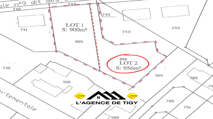 Ma-Cabane - Vente Terrain BRAY-EN-VAL, 956 m²