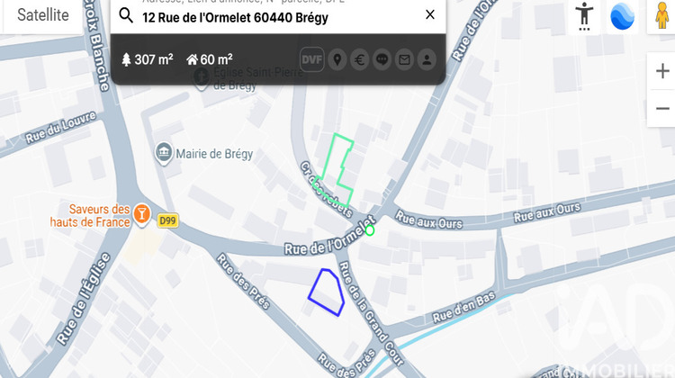 Ma-Cabane - Vente Terrain Brégy, 205 m²