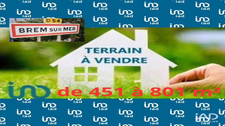 Ma-Cabane - Vente Terrain Brem-sur-Mer, 451 m²