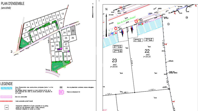 Ma-Cabane - Vente Terrain BREM-SUR-MER, 559 m²