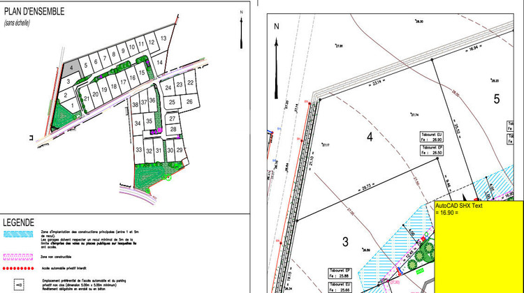 Ma-Cabane - Vente Terrain BREM-SUR-MER, 549 m²