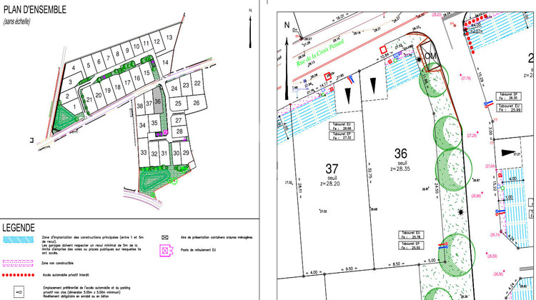 Ma-Cabane - Vente Terrain BREM-SUR-MER, 451 m²