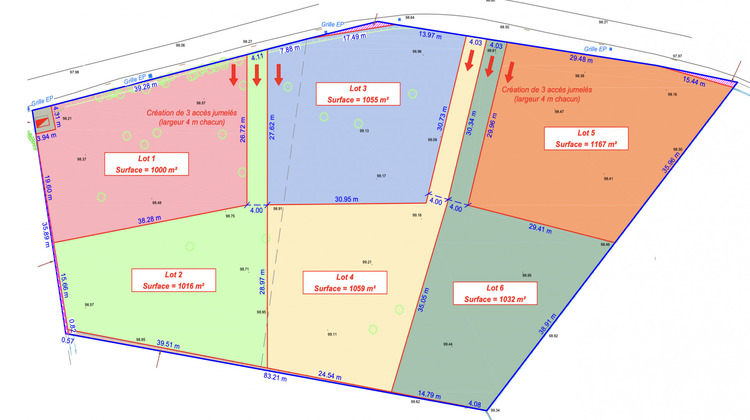 Ma-Cabane - Vente Terrain Bressols, 1055 m²