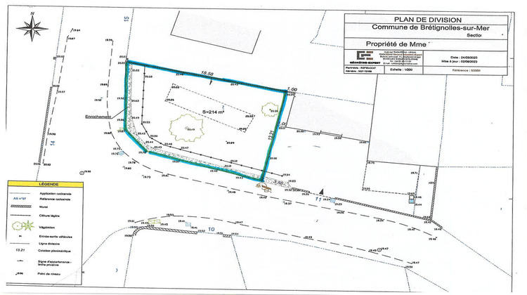 Ma-Cabane - Vente Terrain BRETIGNOLLES-SUR-MER, 214 m²