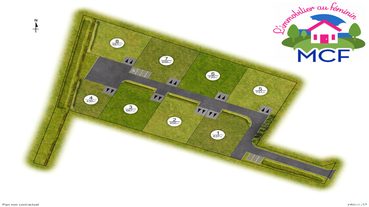 Ma-Cabane - Vente Terrain Bréval, 637 m²