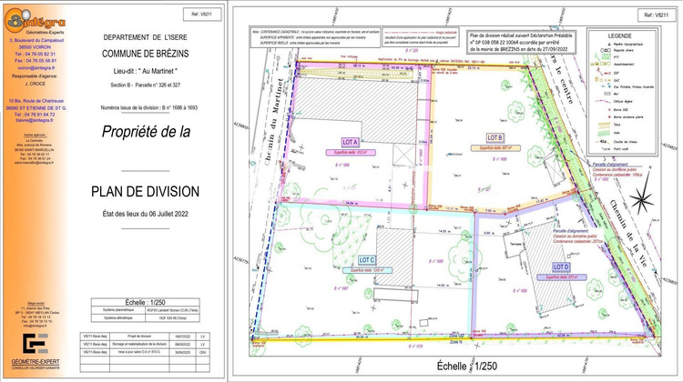Ma-Cabane - Vente Terrain Brezins, 807 m²