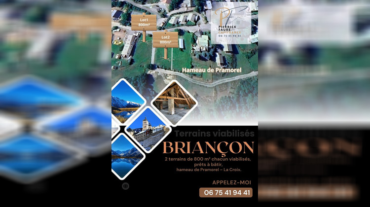 Ma-Cabane - Vente Terrain BRIANCON, 800 m²