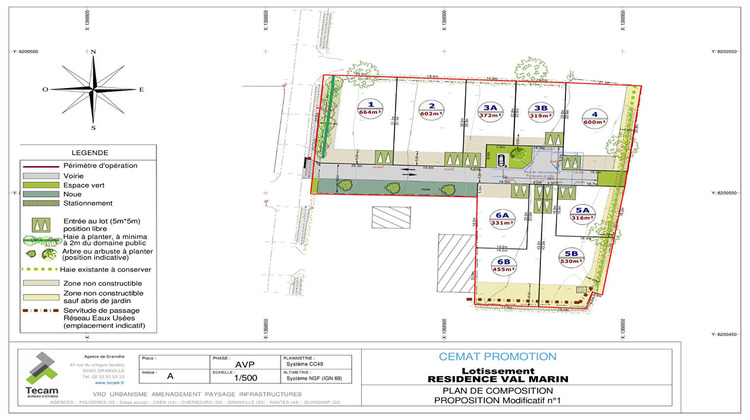 Ma-Cabane - Vente Terrain BRICQUEVILLE-SUR-MER, 455 m²