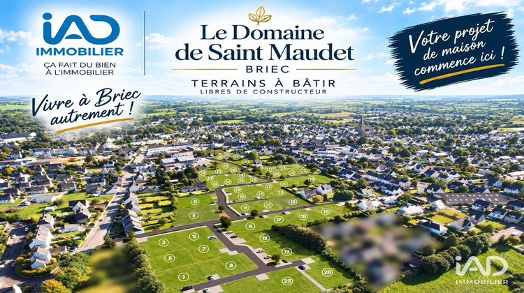 Ma-Cabane - Vente Terrain Briec, 417 m²