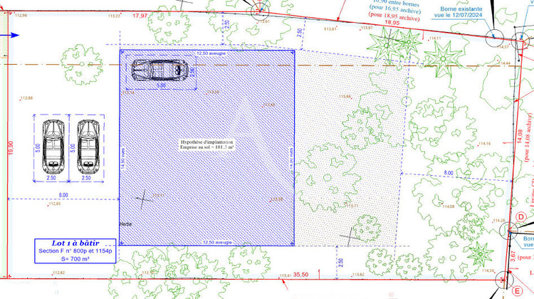 Ma-Cabane - Vente Terrain BRIIS-SOUS-FORGES, 700 m²