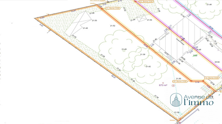 Ma-Cabane - Vente Terrain Briollay, 673 m²