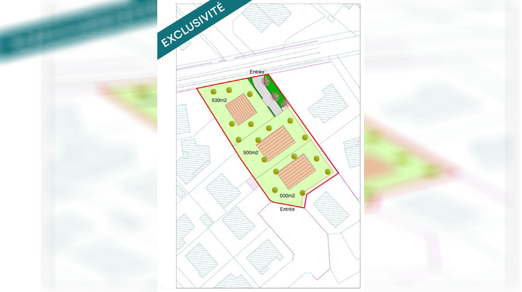 Ma-Cabane - Vente Terrain Bruges, 500 m²