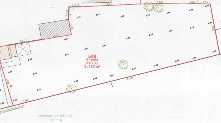 Ma-Cabane - Vente Terrain Bruges, 1152 m²