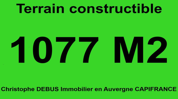 Ma-Cabane - Vente Terrain BRUGHEAS, 1077 m²