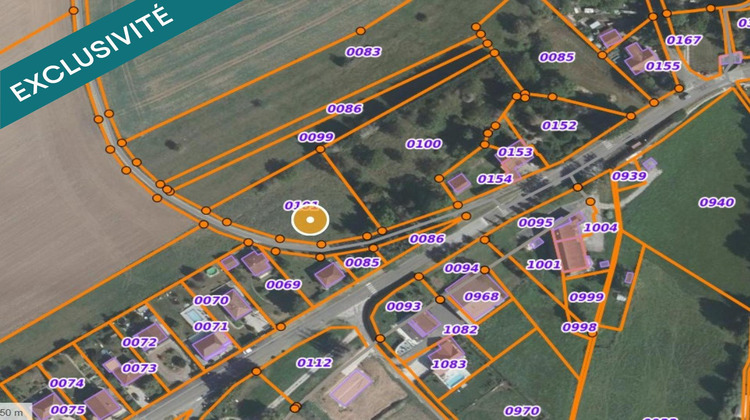 Ma-Cabane - Vente Terrain Brussey, 2080 m²