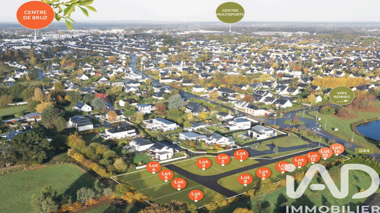 Ma-Cabane - Vente Terrain Bruz, 282 m²