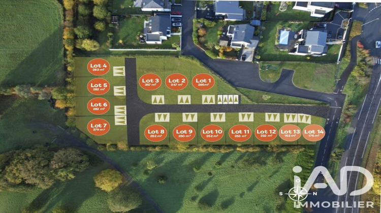 Ma-Cabane - Vente Terrain Bruz, 253 m²