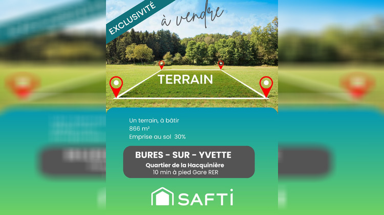 Ma-Cabane - Vente Terrain Bures-sur-Yvette, 866 m²