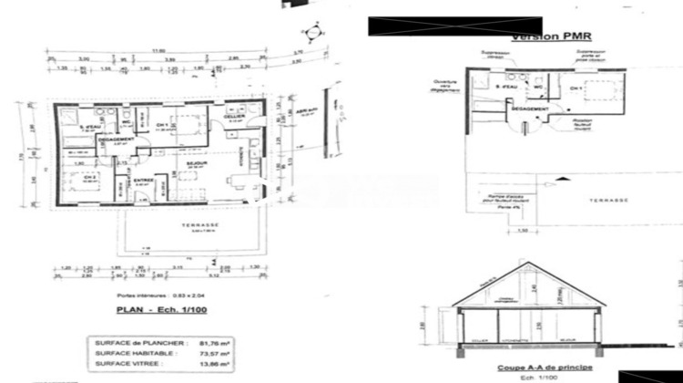 Ma-Cabane - Vente Terrain BUROS, 807 m²