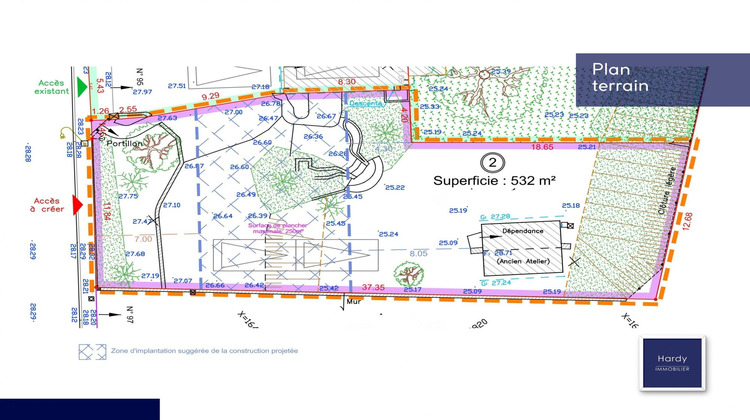 Ma-Cabane - Vente Terrain Butry-sur-Oise, 532 m²