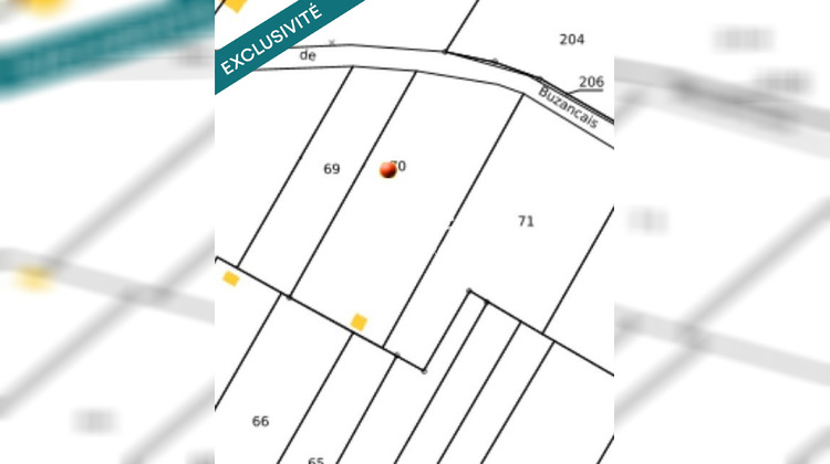 Ma-Cabane - Vente Terrain Buzancais, 1244 m²