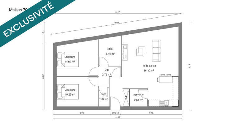 Ma-Cabane - Vente Terrain Cadaujac, 355 m²