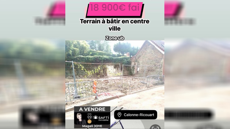 Ma-Cabane - Vente Terrain Calonne-Ricouart, 170 m²